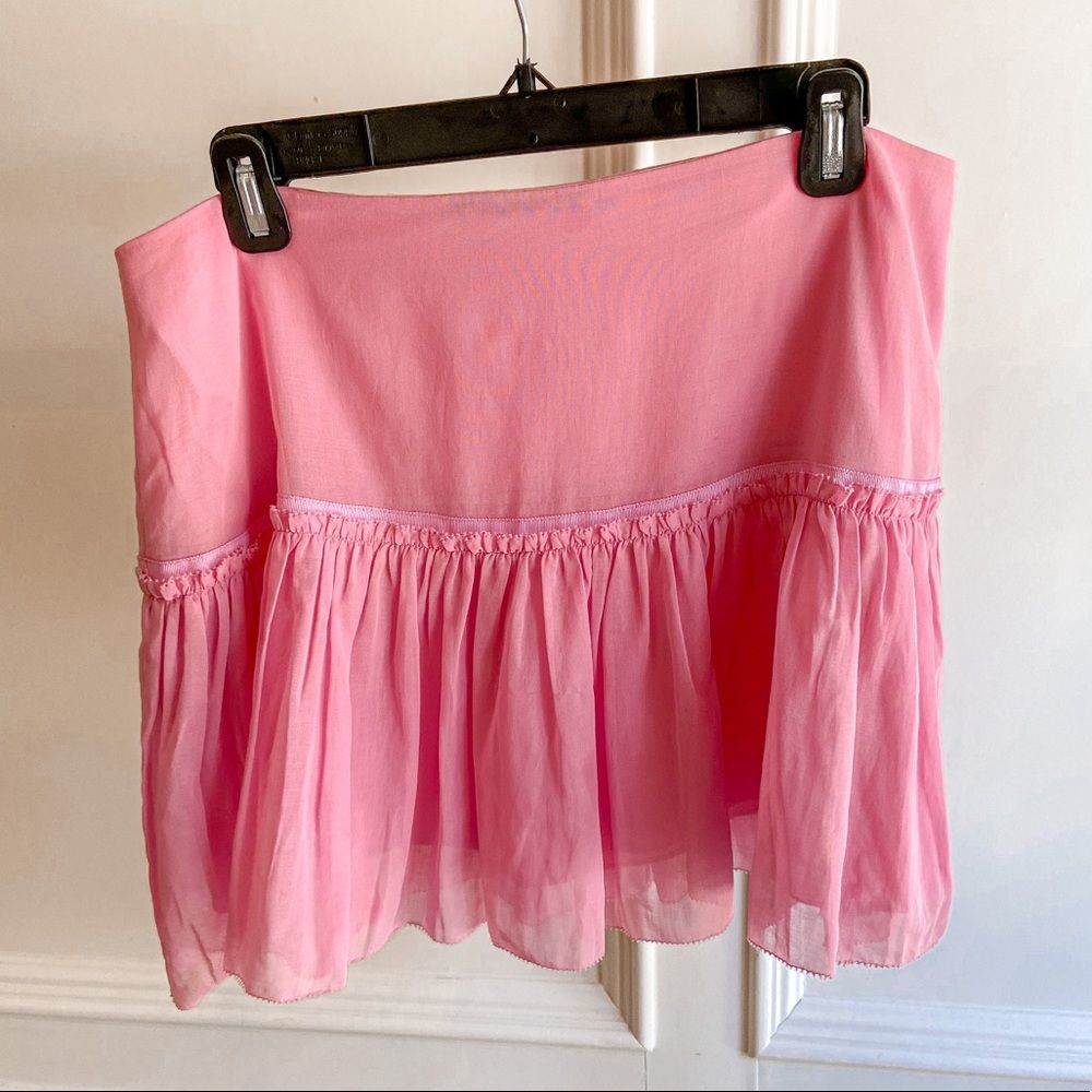 Elie Tahari Pink Mini Skirt